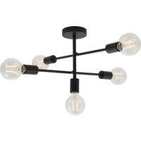 Ditton 5 Ceiling Lamp Black