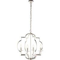 Crystal Glass Detailed Pendant Ceiling Light