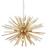 Satin Gold Pendant Light
