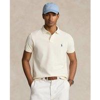 Pony Player Cotton Polo Shirt with Embroidered Logo in Regular Fit