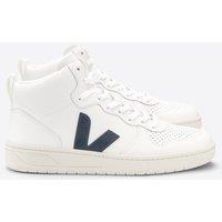 V-15 Recycled High Top Trainers in Leather