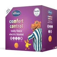 Double Comfort Control Teddy Fleece Electric Blanket