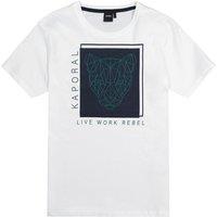 Logo Print Cotton T-Shirt with Short Sleeves