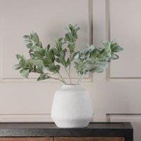 Pack of 5 Artificial Frosted Lambs Ear Stems