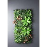 100x100cm Artificial Mixed Foliage Living Wall Panel