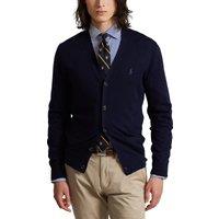 Pony Player Embroidered Cardigan in Merino Wool