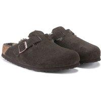 Boston VL/Fell Clogs in Suede with Faux Fur Lining