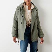 Sandison Buttoned Hooded Parka