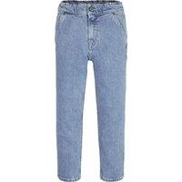 Mid Rise Straight Jeans