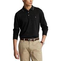 Pima Cotton Polo Shirt in Regular Fit with Long Sleeves