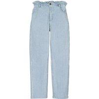 Striped Cotton Carrot Trousers
