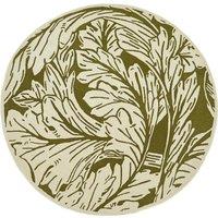 Heritage Floral Circle Rug in 100% Wool
