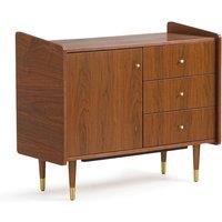 Ronda Walnut Veneer Vintage Small Sideboard