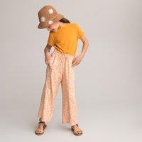 Floral Wide Leg Trousers