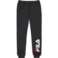 Logo Print Joggers in Cotton Mix
