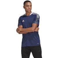 Tiro 21 Football T-Shirt with Logo Print and 3-Stripes