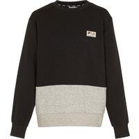 Cotton Mix Sweatshirt with Crew Neck