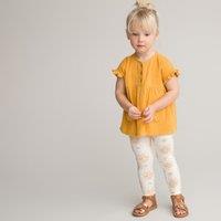 Cotton Blouse/Leggings Outfit