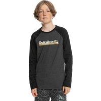 Logo Print Cotton T-Shirt with Long Sleeves