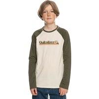 Logo Print Cotton T-Shirt with Long Sleeves