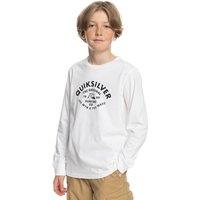 Logo Print Cotton T-Shirt with Long Sleeves