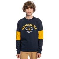Logo Print Sweatshirt in Cotton Mix with Crew Neck