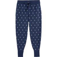 Pony Player Pyjama Bottoms in Cotton with Elasticated Waist