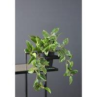 Artificial Trailing Tradescantia Zebrina "Wandering Dude" Plant