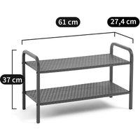 Adhos Metal Shoe Storage Shelves