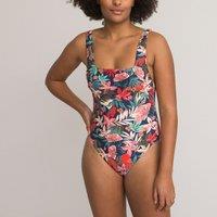 Floral Tummy-Toning Swimsuit