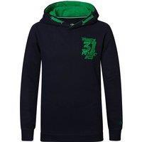 Printed Cotton Mix Hoodie
