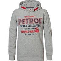 Logo Print Hoodie in Cotton Mix