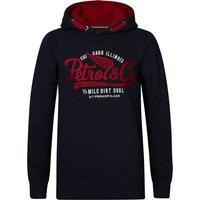 Embroidered Logo Hoodie in Cotton Mix