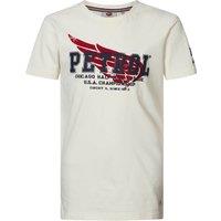 Logo Print Cotton T-Shirt with Short Sleeves