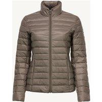 Cha Padded Jacket with High Neck and Zip Fastening
