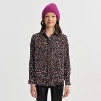 Printed Long Sleeve Blouse