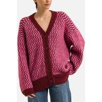 East Printed Buttoned Cardigan
