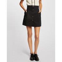 Cotton Mix Mini Skirt