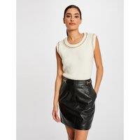 Faux Leather Mini Skirt