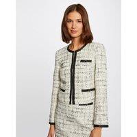Straight Round Neck Jacket