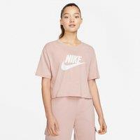 Sportswear Essential Short Sports T-Shirt with Logo Print in Cotton