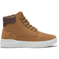 Kids Field Trekker High Top Trainers in Leather