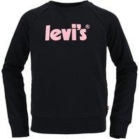 Logo Print Sweatshirt in Cotton Mix with Crew Neck