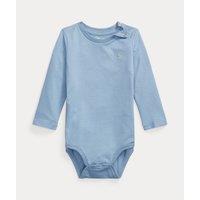 Jersey Cotton Bodysuit with Long Sleeves