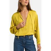 Widland V-Neck Blouse with Long Sleeves