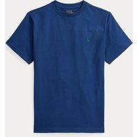 Embroidered Logo Cotton T-Shirt with Short Sleeves