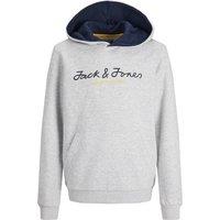 Logo Print Hoodie in Cotton Mix