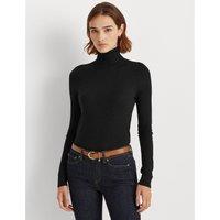 Fine Knit Turtleneck Jumper