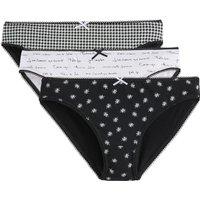 Pack of 3 Knickers in Printed Cotton