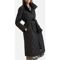 Long Quilted Padded Jacket